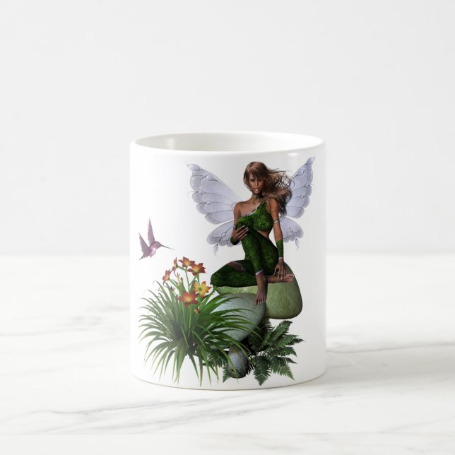 The Mushroom Fairy Coffee Mug (Center)
