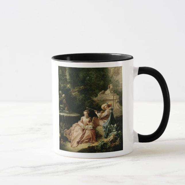 The Music Lesson, 1749 Mug (Right)