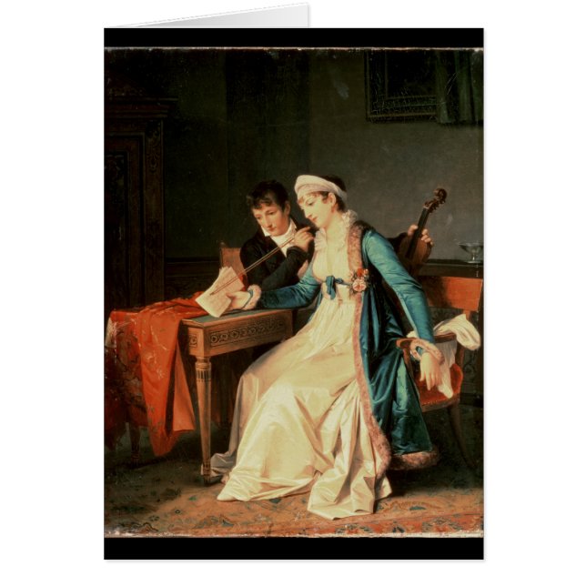 The Music Lesson, 1790 (Front)