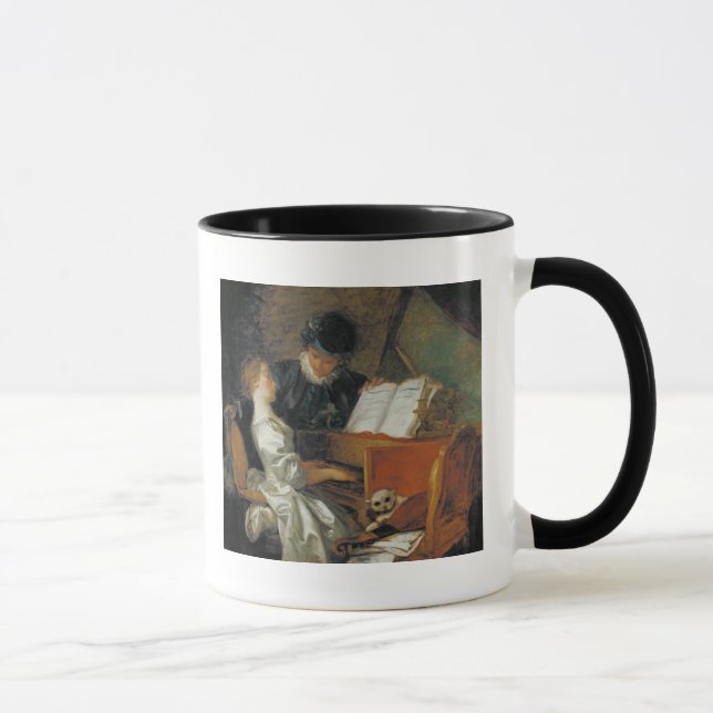The Music Lesson Mug (Right)
