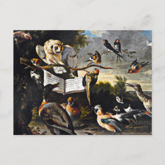 The Music Lesson Postcard