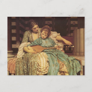 The Music Lesson Postcard