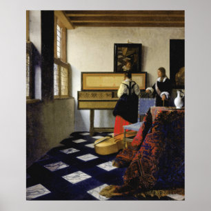 The Music Lesson Poster