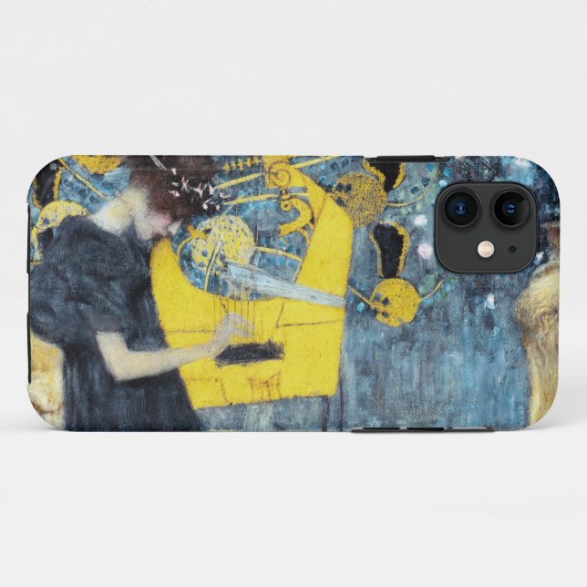 The music painting by Gustav Klimt  Case-Mate iPhone Case (Back (Horizontal))