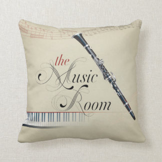 the music room 4 throw pillow