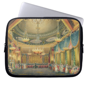 The Music Room, from 'Views of the Royal Pavilion, Laptop Sleeve