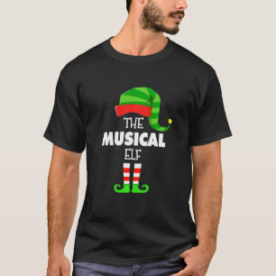 The Musical Elf Group Matching Family Christmas Pj T-Shirt