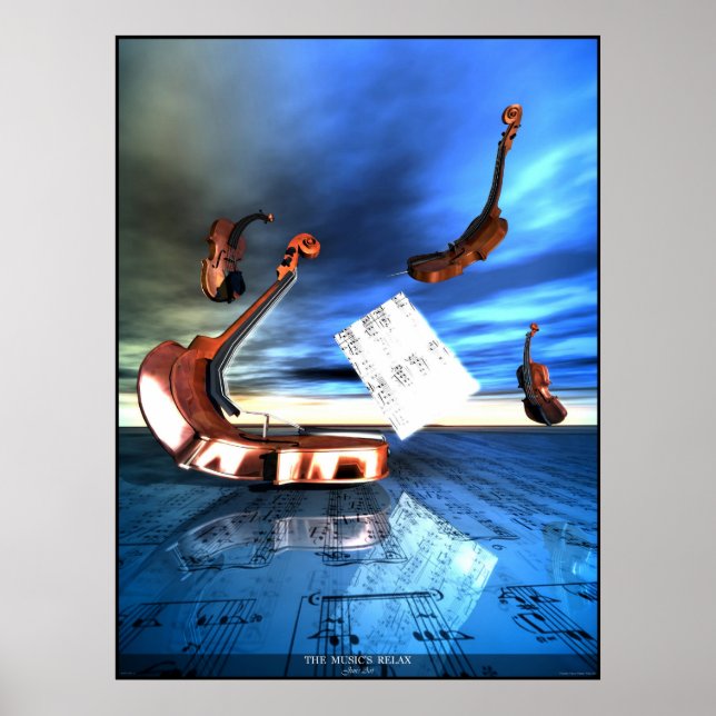THE MUSIC'S RELAX POSTER (Front)