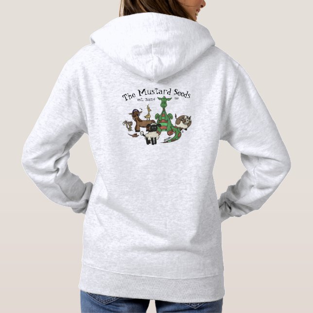 "The Mustard Seeds TM" Hooded Sweatshirt (Back)