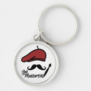 The Mustartist key chain