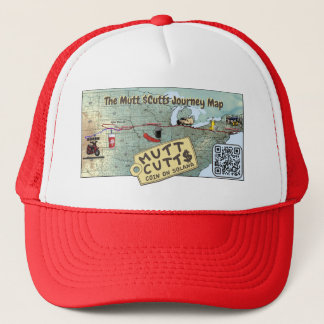 The Mutt $Cutts Journey Map Trucker Hat