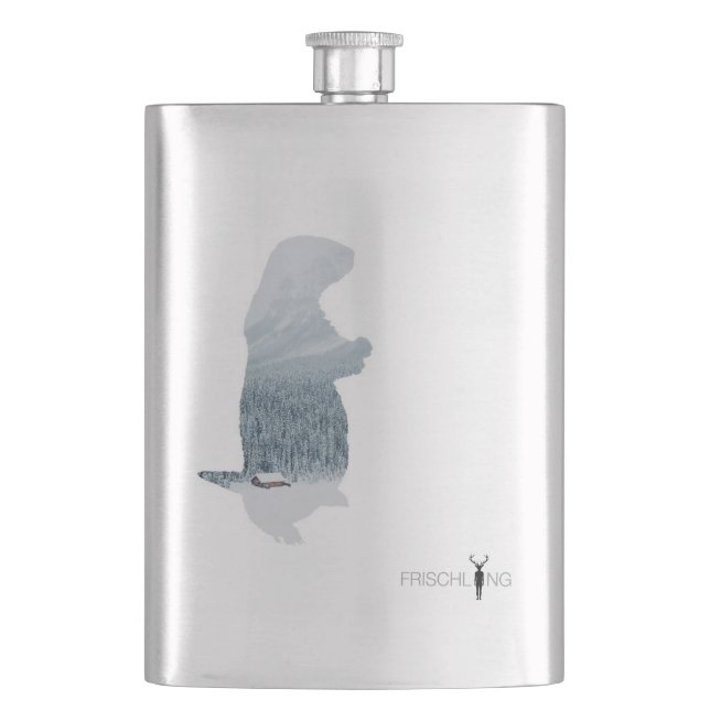 the mutton hip flask (Front)