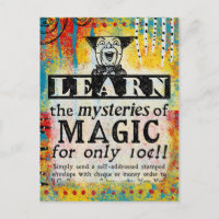 The Mysteries of Magic - Funny Vintage Ad