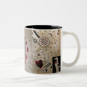 The Mystery is in the Creation (Mug) Two-Tone Coffee Mug