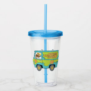 The Mystery Machine Left Side Acrylic Tumbler