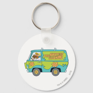 The Mystery Machine Left Side Keychain