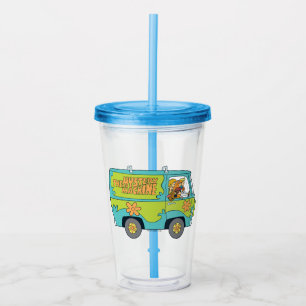 The Mystery Machine Right Side Acrylic Tumbler