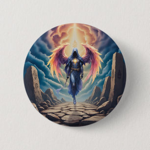 The Mystic Guardian of Hope 2 Inch Round Button