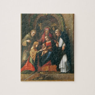 The Mystic Marriage of Saint Catherine Jigsaw Puzzle