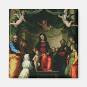 The Mystic Marriage of St. Catherine of Siena with Magnet