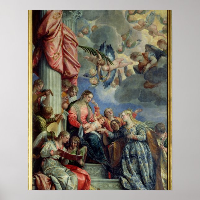The Mystic Marriage of St. Catherine Poster (Front)