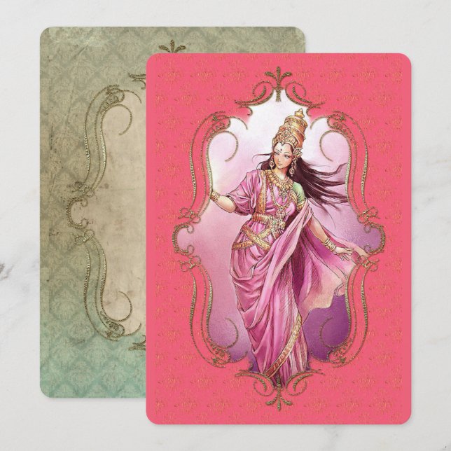 The Mystic Of India 9 - Greeting Card (Front/Back)