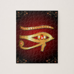 The mystical all seeing eye jigsaw puzzle