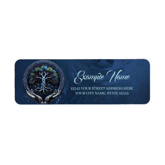 The mystical Celtic Tree of Life (Front)