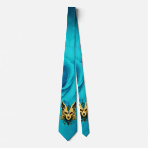 The mystical fox head, noble and mysterious.  tie
