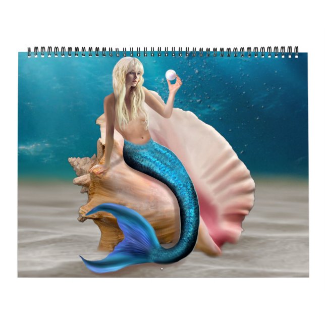 THE MYSTICAL MERMAID CALENDAR (Cover)