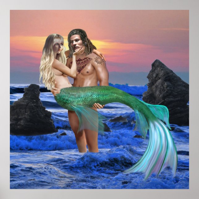 THE MYSTICAL MERMAID POSTER (Front)