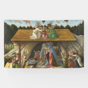 The Mystical Nativity By Sandro Botticelli Banner
