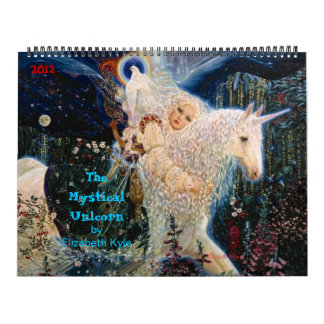 'The Mystical Unicorn' Calendar by Elizabeth Kyle