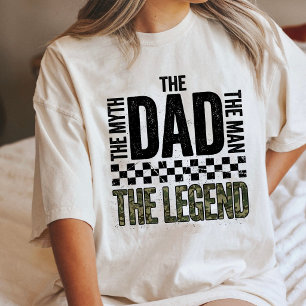 The Myth The Dad The Man The Legend Father'S Day Tri-Blend Shirt