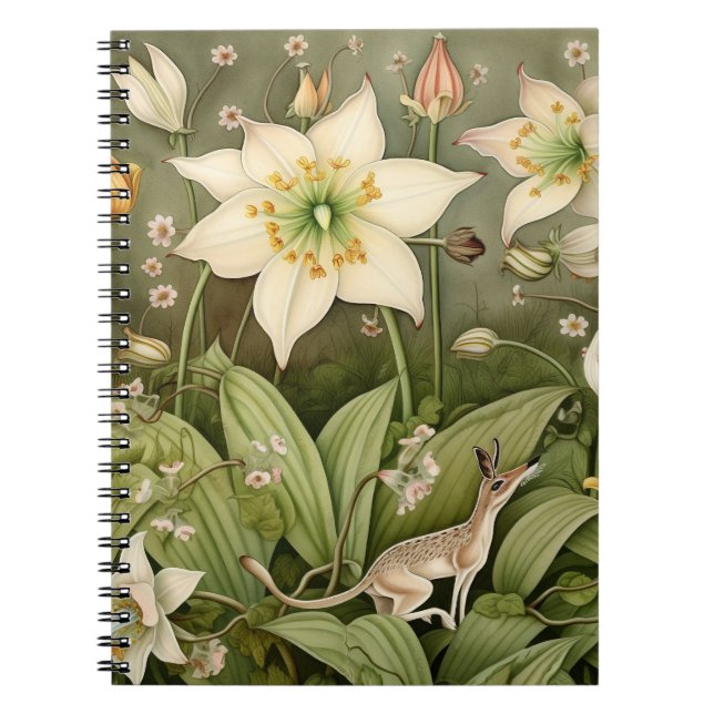 The Mythical World of the Whiskered Deer Mouse Notebook (Front)