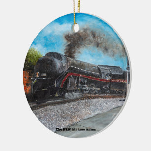 The N&W 611 Iron Horse Ornament