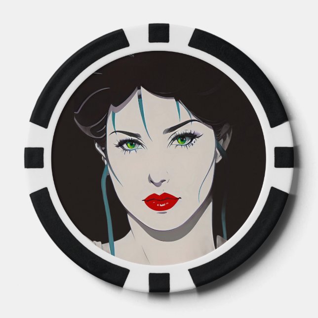 The Nagelesque Poker Chips (Front)