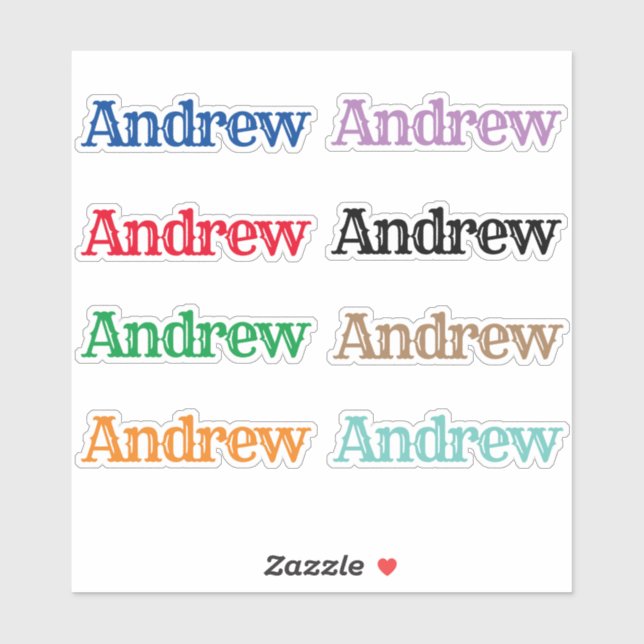 The Name Andrew (Sheet)