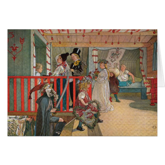 The Name Day by Carl Larsson Custom Personalized (Front Horizontal)