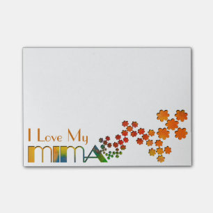 The Name Game - Mima Post-it Notes