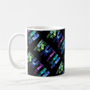 The Name Ruth in 3D Lights (Photograph) Coffee Mug