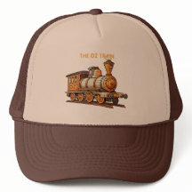 The name train trucker hat