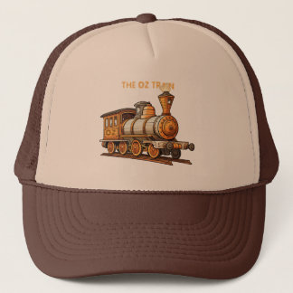 The name train trucker hat