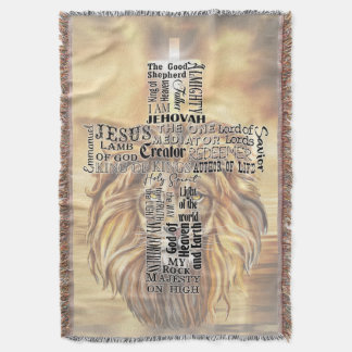 The names of Jesus blanket