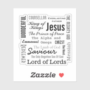 The Names of Jesus Script Text