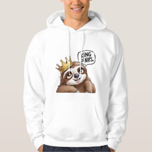 The Nap King - A Classy Sloth Hoodie