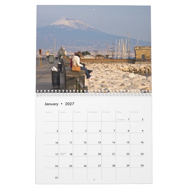 The Napoli Unplugged 2013 Calendar (Jan 2027)