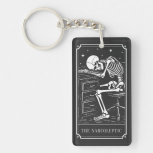 The Narcoleptic Tarot Card Narcolepsy Awareness Keychain