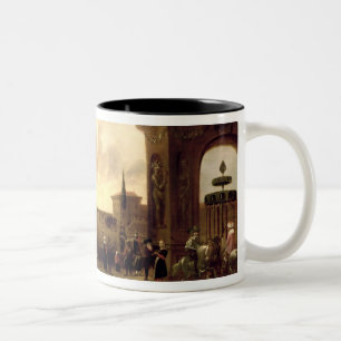 The Narrow Gate to Heaven Two-Tone Coffee Mug