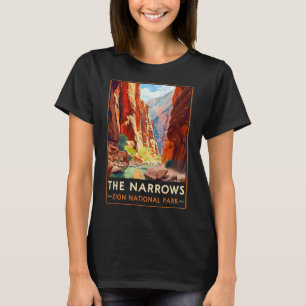 The Narrows Zion National Park Hiking Nature Outdo T-Shirt